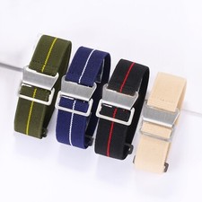 Cinturino orologio STRETCH NATO 18. 20. Cinturino sportivo tessuto nylon elastico 22 mm