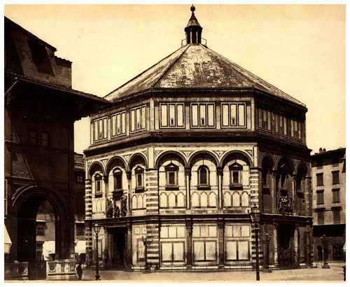 Italie firenze il battistero - italie,, firenze,