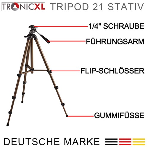Treppiede treppiede fotocamera