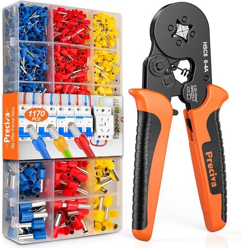 Pinza crimpatrice con 1170pcs - crimpatrice,con,