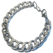 Bracciale catena cubana in
