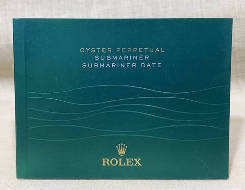Rolex libretto submariner 2014 - rolex,