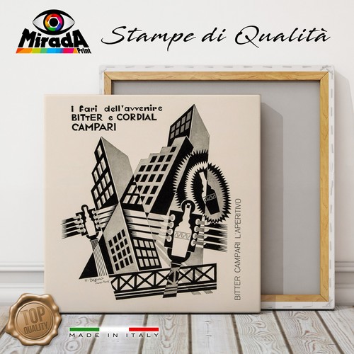 Quadro vintage depero - f.,