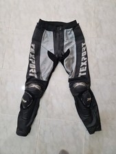 Pantalone moto Texport  in pelle con protezioni