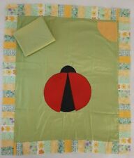 Copertina copripiumino neonato neonata + scampolo tessuto INCOMPLETO da rifinire