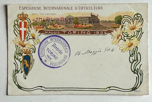 Mc751 cartolina esposizione - cartolina,