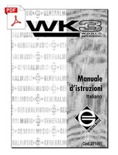 GEM WK3 Manuale Istruzioni