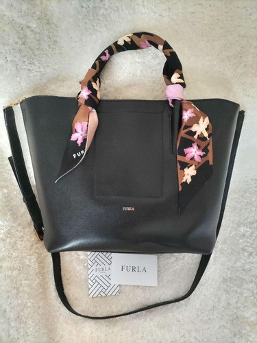 Borsa furla pelle nera - furla,