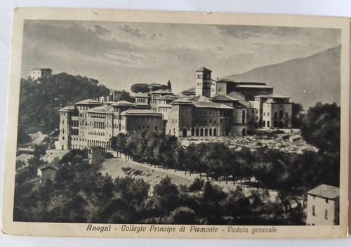 Cartolina anagni collegio - cartolina,