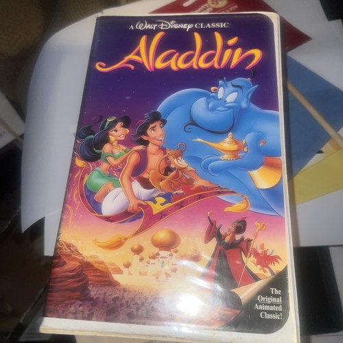 Aladdin 1993 vhs - aladdin,