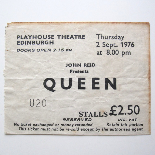 Queen 1976 playhouse theatre - queen,