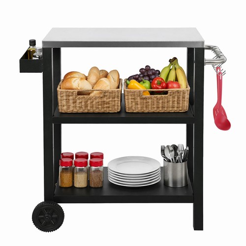 Carrello barbecue piano - barbecue,