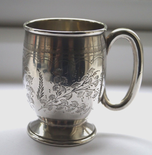 Antica tazza argento - antica, in