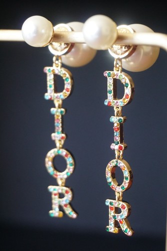 Vtg christian dior - christian, earrings