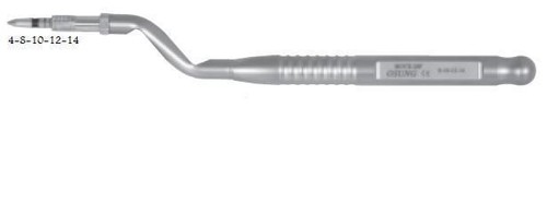 Osteotomo convesso dentale 3,3