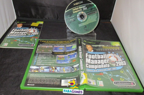 Xbox football manager - xbox,