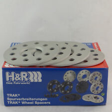 H&R Passaruota 10/10mm Argento per Alfa 4C Fiat 500 Tipo