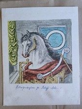Giorgio De Chirico Fotolitografia Bolaffi Arte