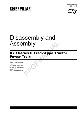 Caterpillar d7r series - d7r,