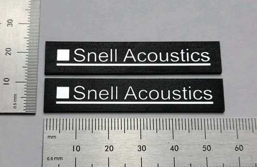 Snell acoustics speaker grill - snell,