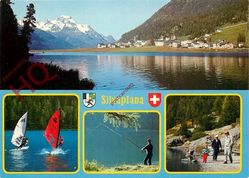 Picture postcard silvaplana - picture, postcard:;silvaplana