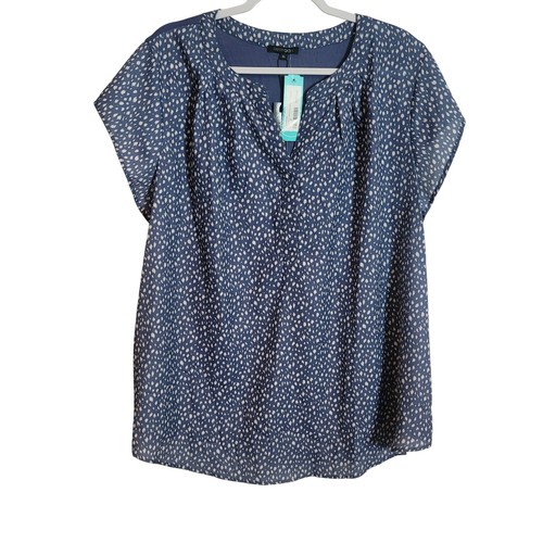Camicetta papermoon vivier blu - camicetta,