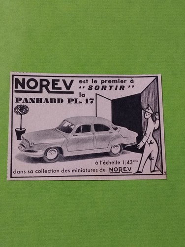 Publicite norev panhard - publicite, pl