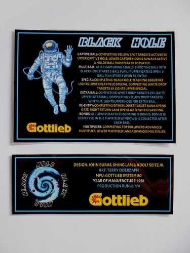 Black hole gottlieb - *, 1981