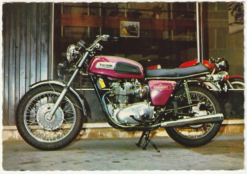 Moto triumph trident - moto,