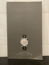 CATALOGO OROLOGI A. LANGE & SOHNE GLASHUTTE TRADIZIONE CREATRICE 2007/2008 NUOVO
