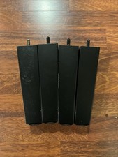 Gambe per mobili quadrate nere