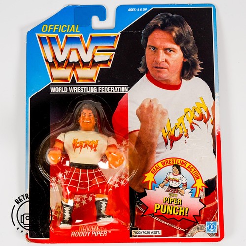 Wwf hasbro rowdy - hasbro, piper