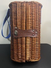 Cestino da picnic in vimini