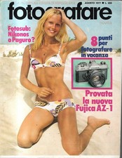 RIVISTA FOTOGRAFARE ANNO  VI N. 8 AGOSTO  1977