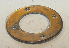 Vintage Chrome over Brass 4.5"