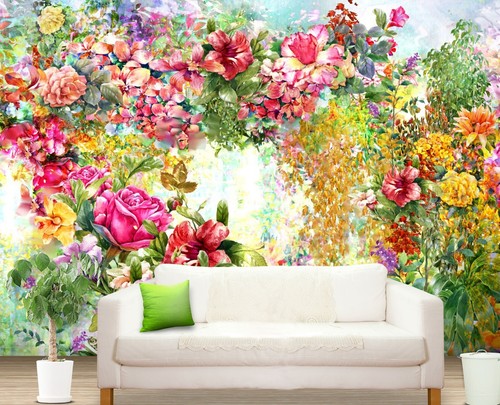 Pittura giardino r10451 - giardino,