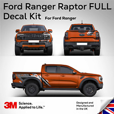 Ford Ranger Raptor Kit Adesivo Decalcomania Completa Decalcomania Geometrica Adatta 3m (2019-Oggi)