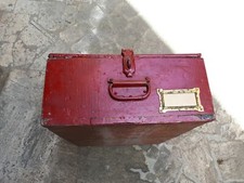 Antica Cassa forziere in legno e ferro 