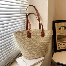🌴 Borsa Paglia Donna Grande