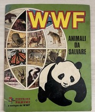 WWF ANIMALI DA SALVARE album figurine ITA incompleto Panini 1986