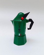 ♥ MOKA ALPINA BIALETTI CAFFETTIERA 3 TAZZE VERDE ALLUMINIO SPECIAL EDITION