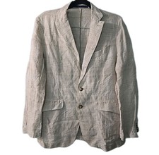 Sopracamicia blazer uomo lino
