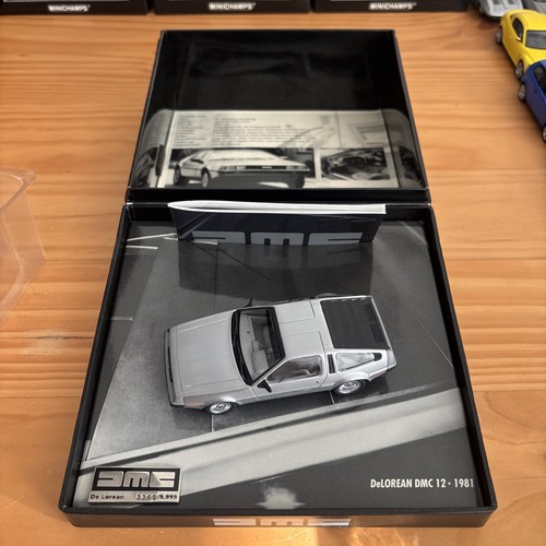 Minichamps delorean dmc - minichamps,