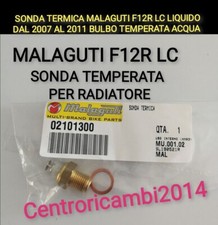 SONDA TEMPERATURA  MALAGUTI F12R LC LIQUIDO  BULBO TERMICA  TEMPERATURA ACQUA
