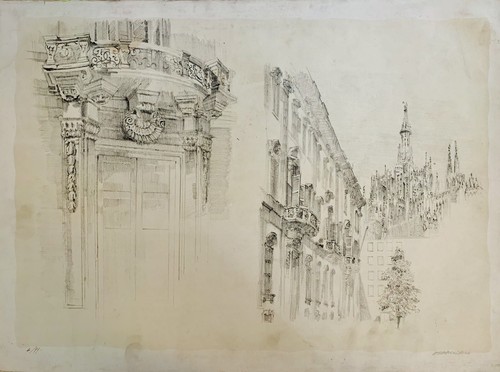 Bellissima litografia natale - ~,