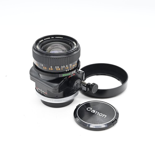 Canon 35mm tilt - f2.8,