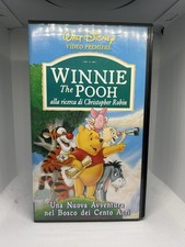film*VHS cartone WINNIE THE POOH ALLA RICERCA DI CHRISTOPHER ROBIN*(F191) 2*
