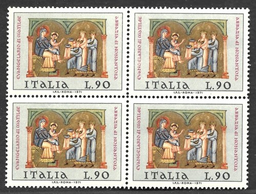 Francobolli italia natale - francobolli,
