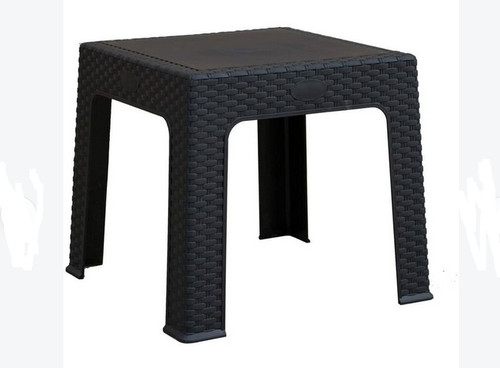 Tavolino con effetto rattan - tavolino,