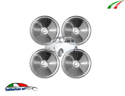 Kit coppe ruota acciaio inox - kit,